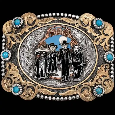 Dog Creek Belt Buckle 